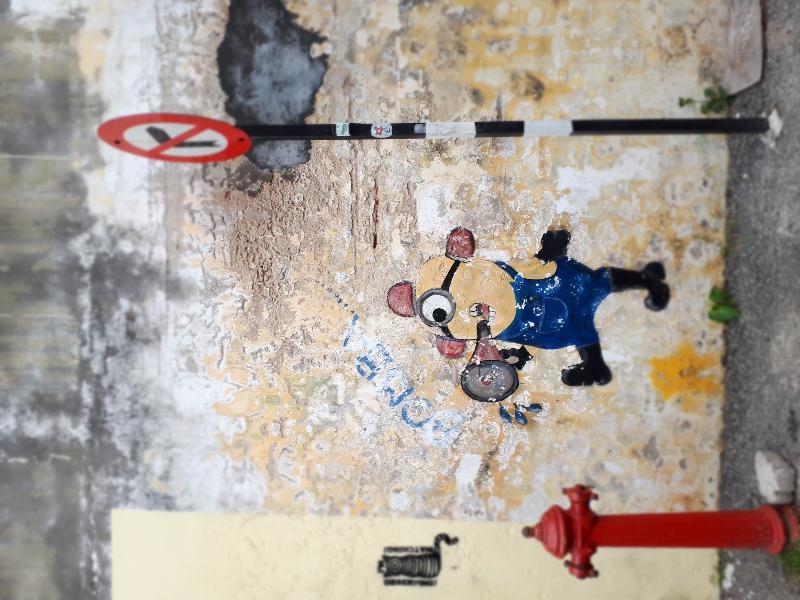 Gurney Bay Hotel, A Parkroyal Partner Hotel George Town Exterior foto A piece of street art in Athens, Greece